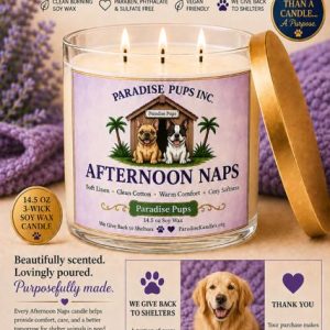 Afternoon Naps - Paradise Pup's Collection