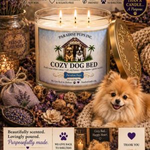 Cozy Dog Bed - Paradise Pup's Collection