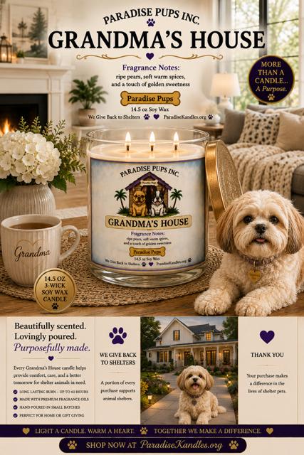 Grandma's House - Paradise Pup's Collection
