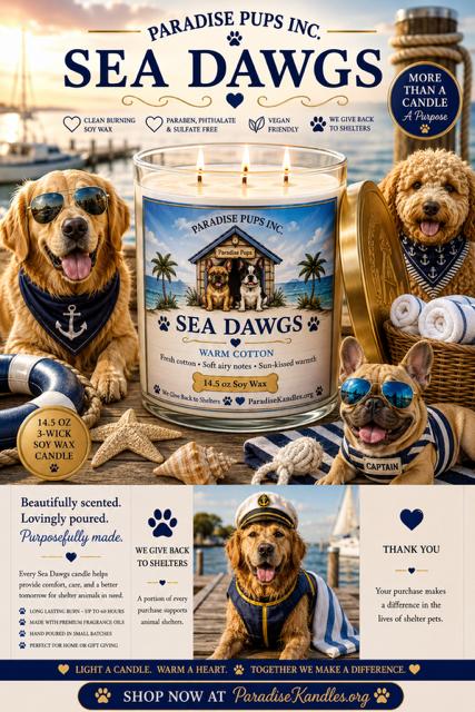 Sea Dawg- Paradise Pup's Collection