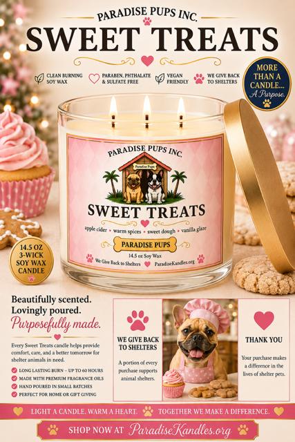 Sweet Treats - Paradise Pup's Collection