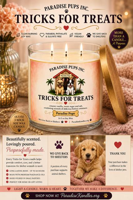 Tricks for Treats - Paradise Pup's Collection
