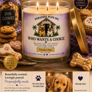 Who Wants A Cookie - Paradise Pup's Collection