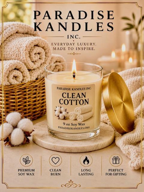 Clean Cotton - 9 oz Collection