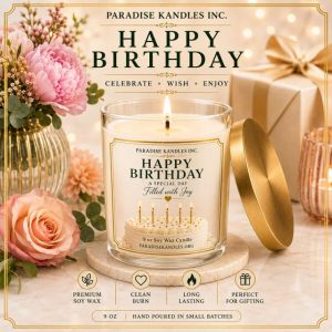 Happy Birthday - 9 oz Collection
