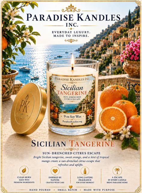 Sicilian Tangerine - 9 oz Collection