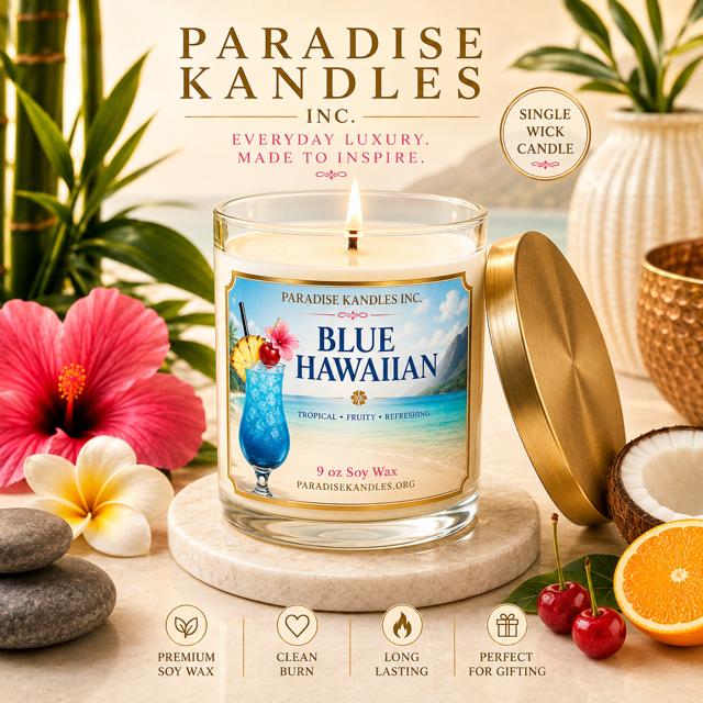 Blue Hawaiian - 9 oz Collection