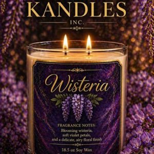 Wisteria - Luxury 2 Wick Soy Wax Candle