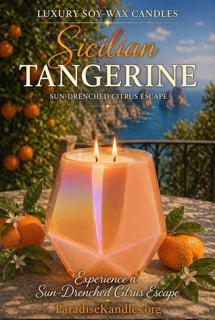 18.5 oz Art Collection- SICILIAN TANGERINE