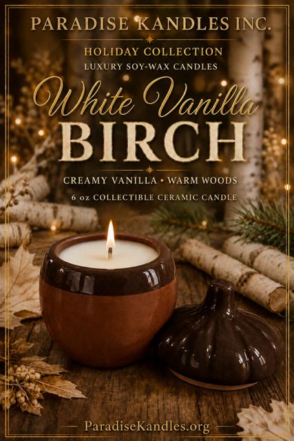 White Vanilla Birch - 6 oz Holiday Collection