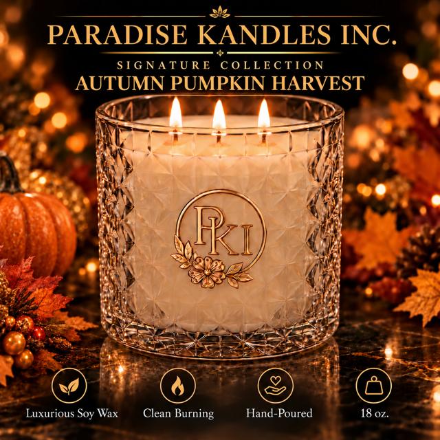 Autumn Pumpkin Harvest - 18 oz Signature Collection