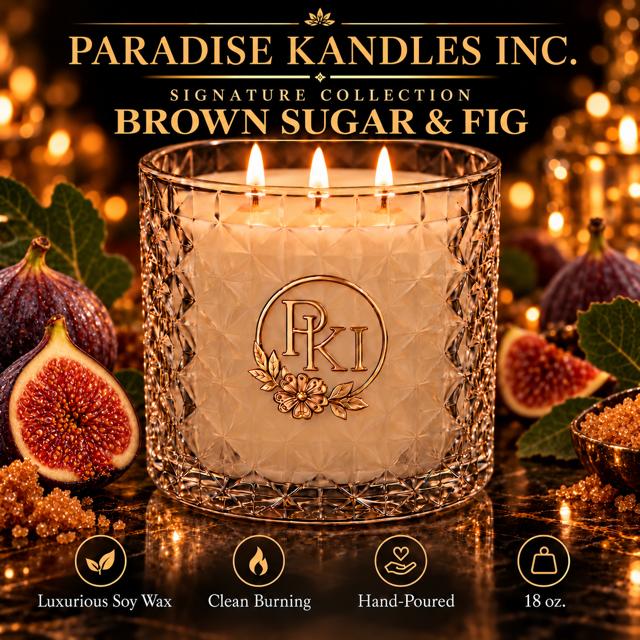 Brown Sugar & Fig - 18 oz Signature Collection
