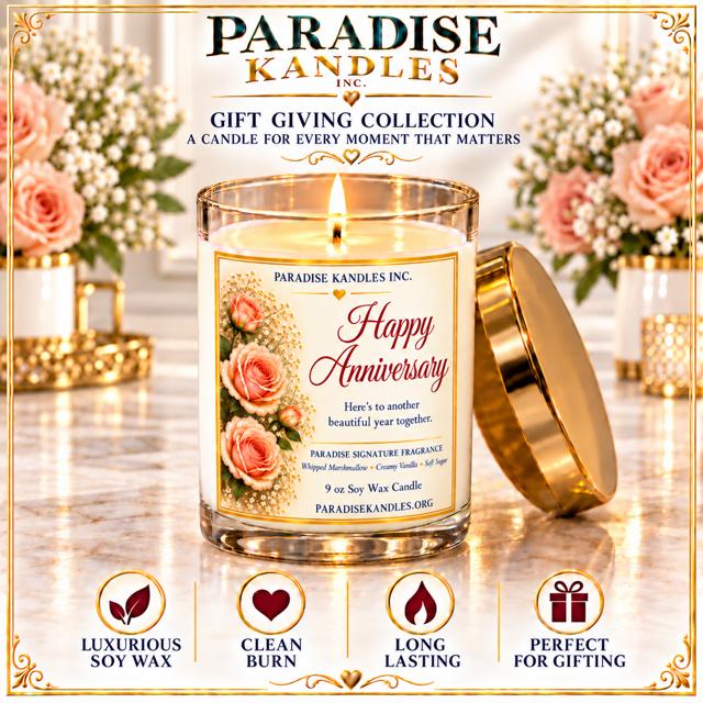 Happy Anniversary - 9 oz Gift Giving Collection