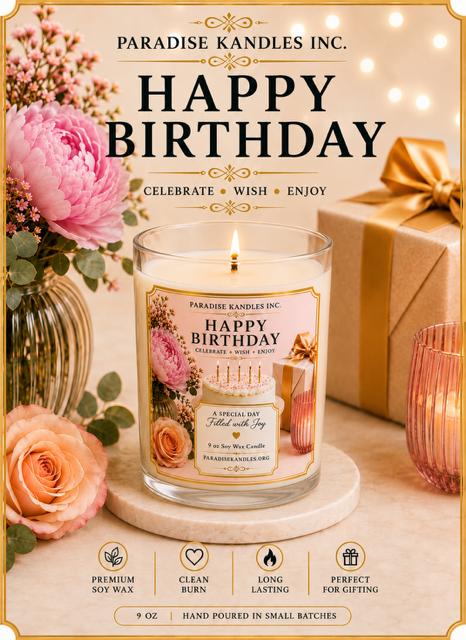 Happy Birthday - 9 oz Gift Giving Collection