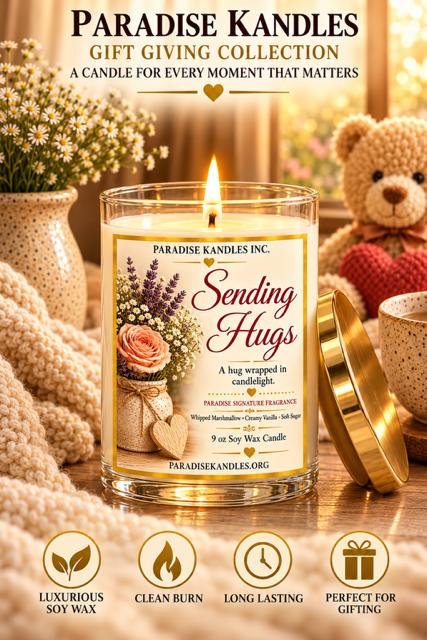Sending Hugs - 9 oz Gift Giving Collection
