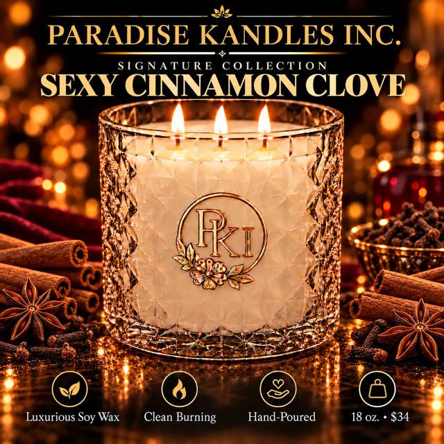 Sexy Cinnamon Clove - 18 oz Signature Collection