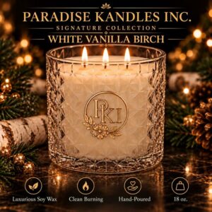 White Vanilla Birch - 18 oz Signature Collection